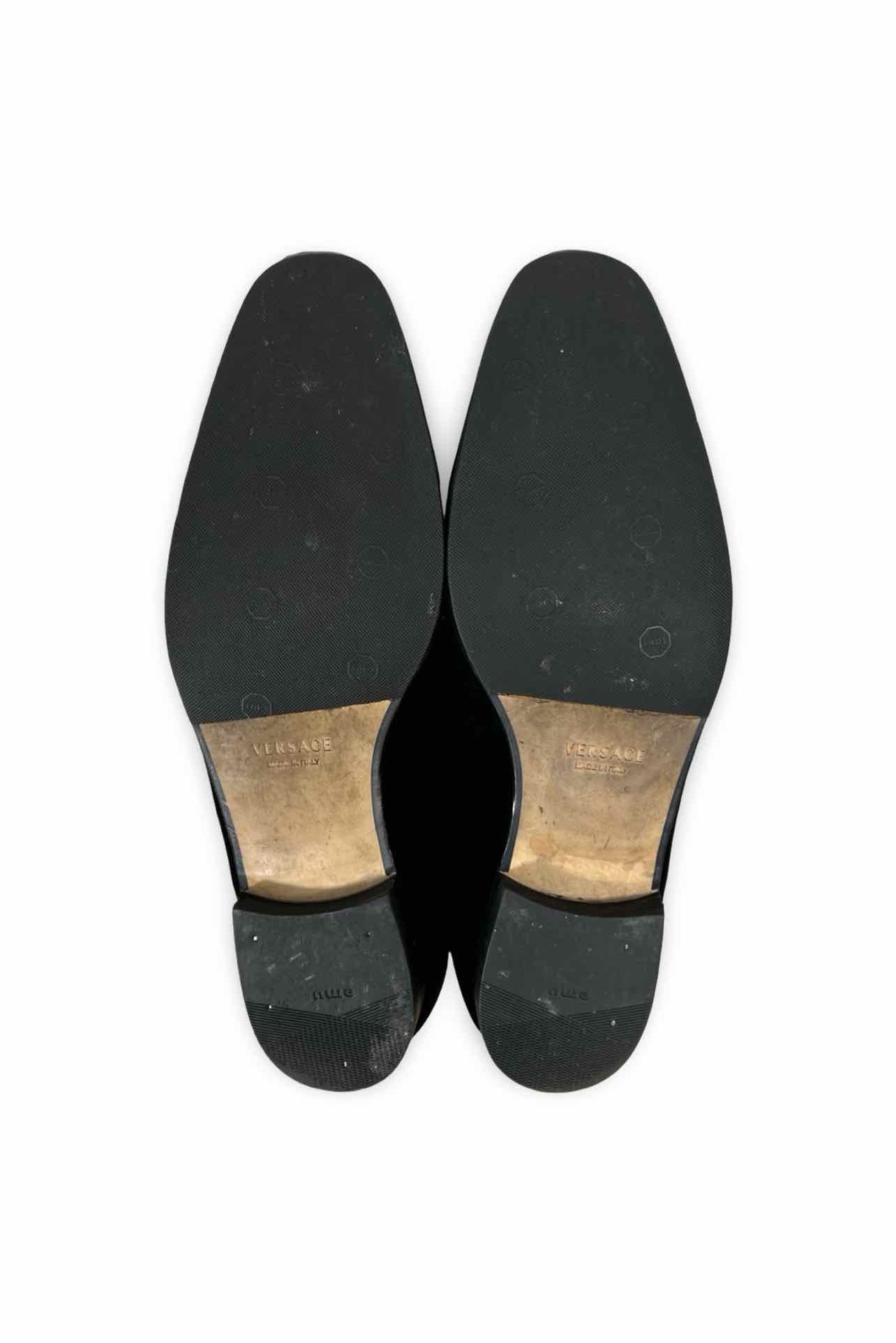 Versace Size 44.5 Men's Medusa Loafer - Image 5