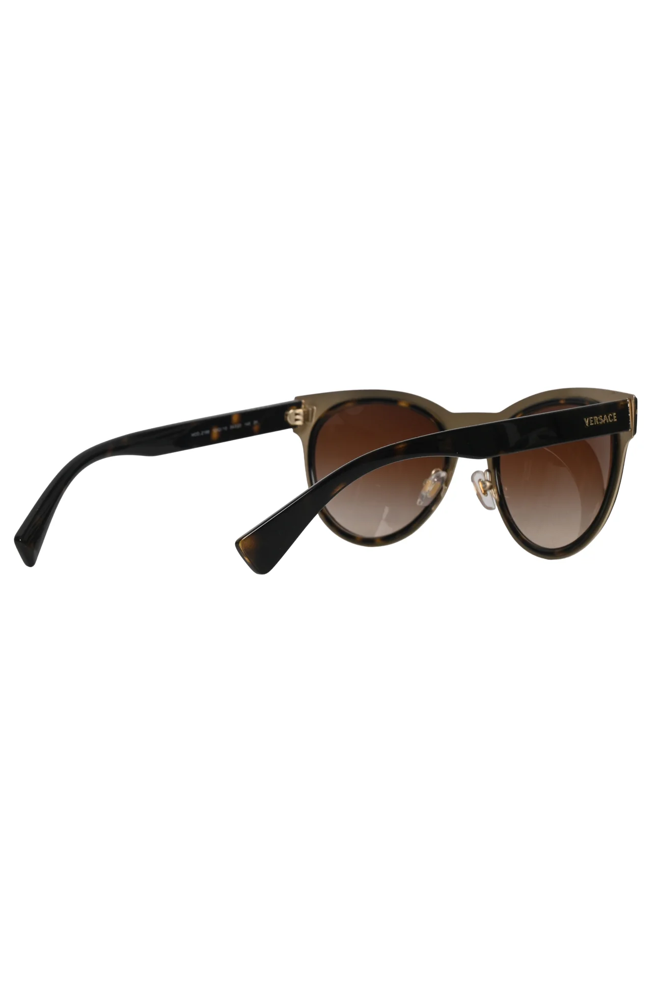 Versace Size OS Medusa Logo Tortoiseshell Sunglasses - Image 3