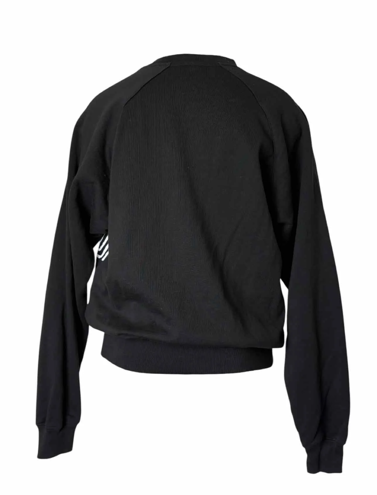 Versace Size S Medusa Logo Cotton Panel Sweatshirt - Image 2