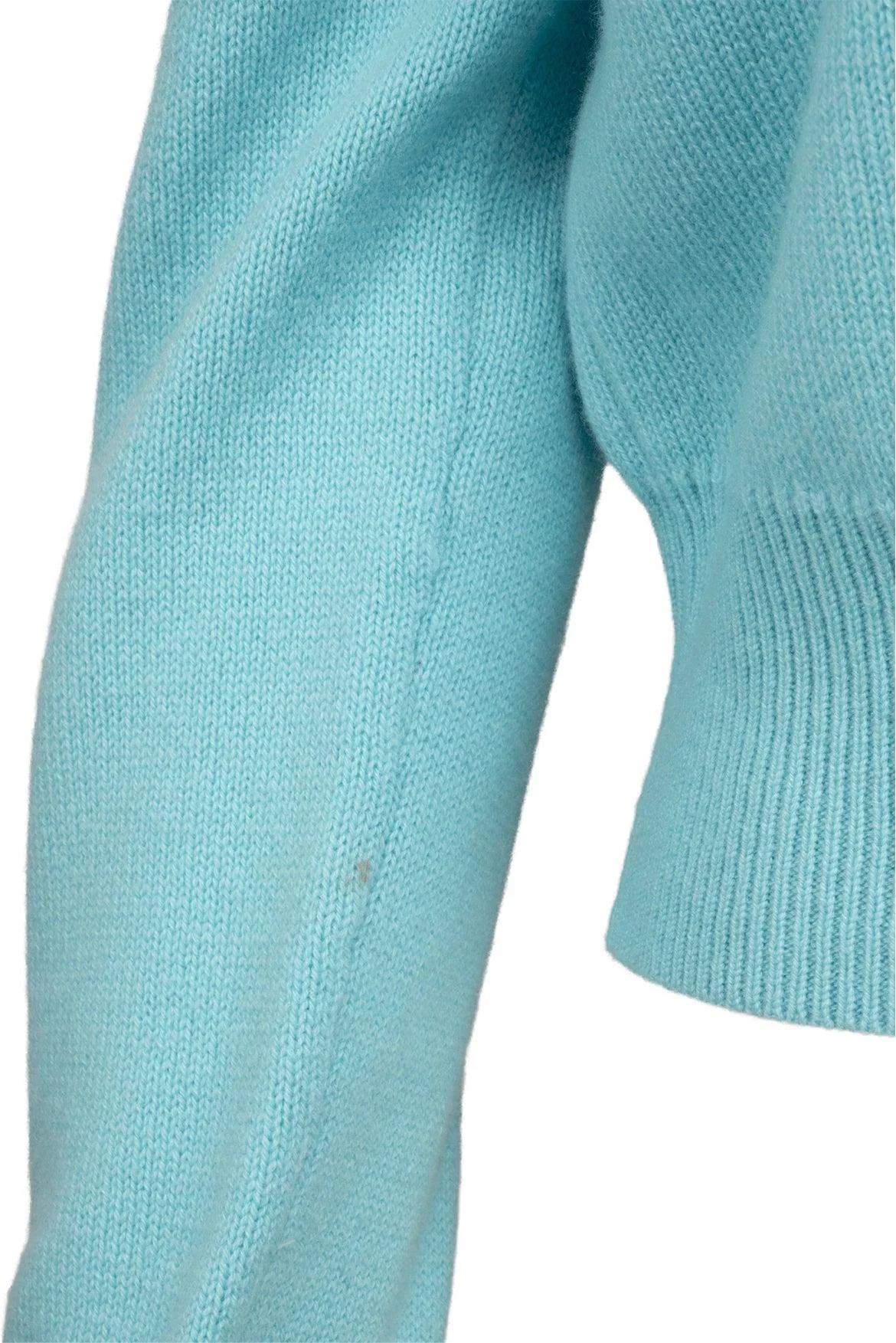 Versace Size XXL Cashmere Cropped V Neck Cardigan - Image 4