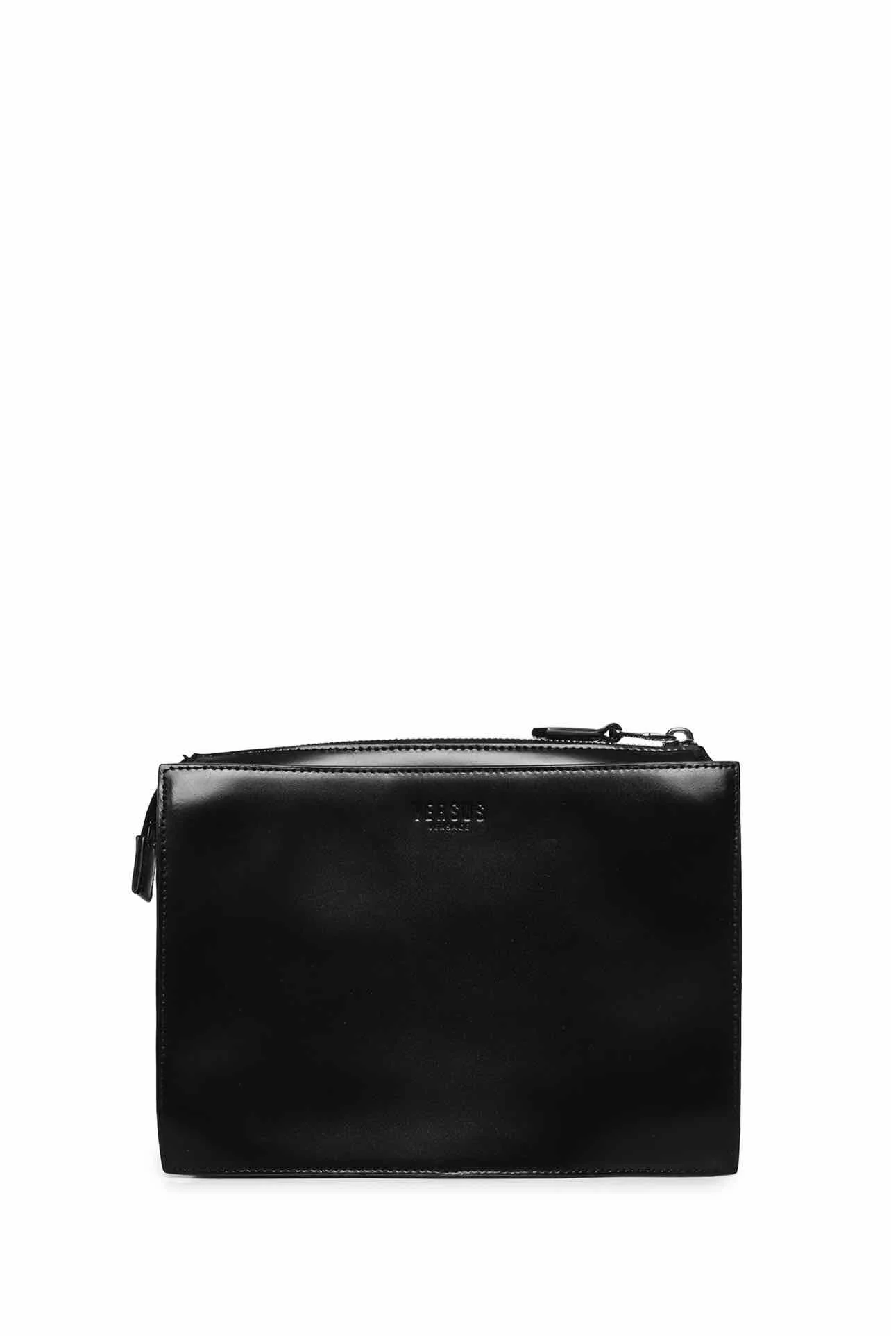 Versus Versace Medium Lion Head Studs Leather Crossbody - Image 2