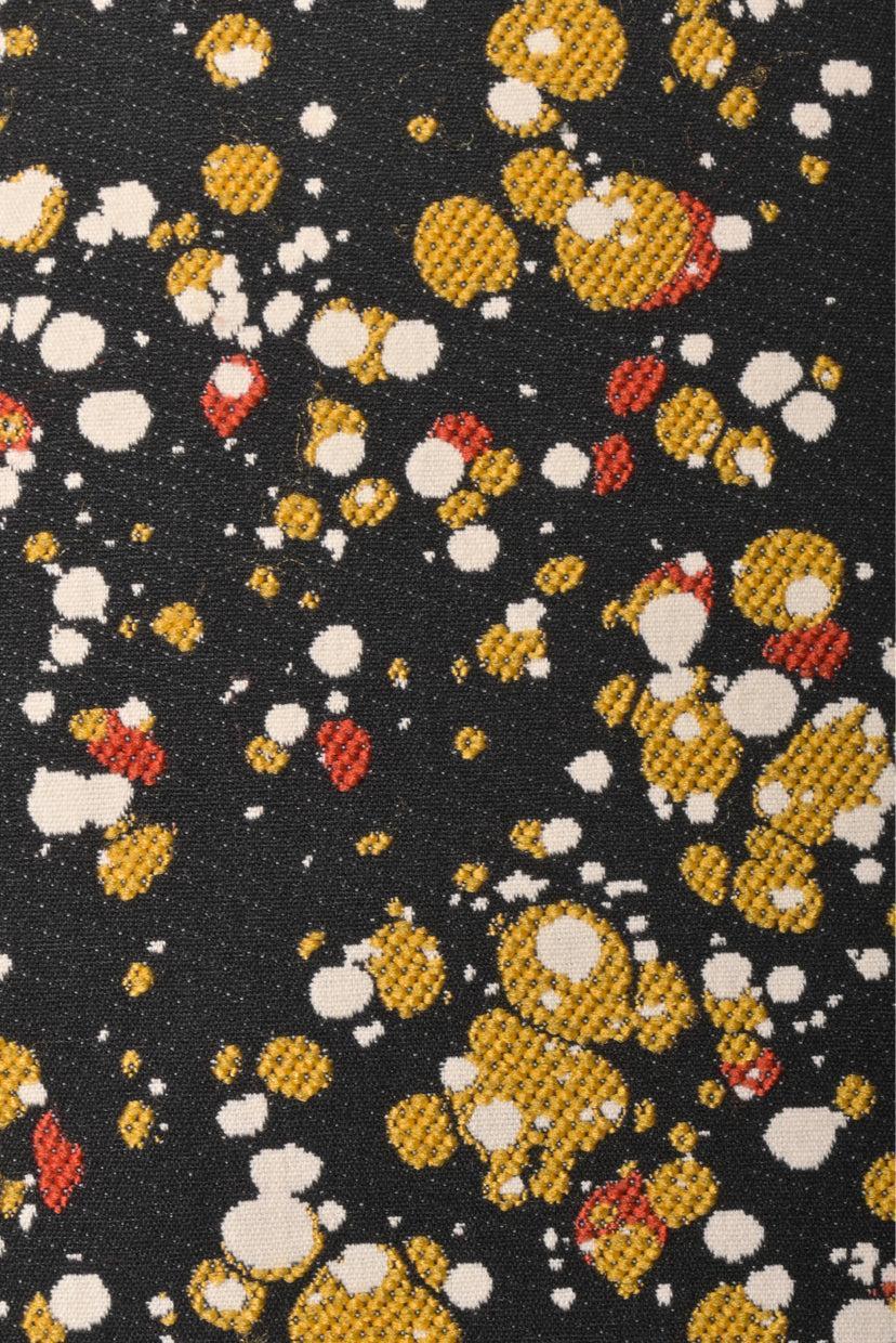 Victoria Beckham Size 2 Jacquard Midi Dress - Image 3