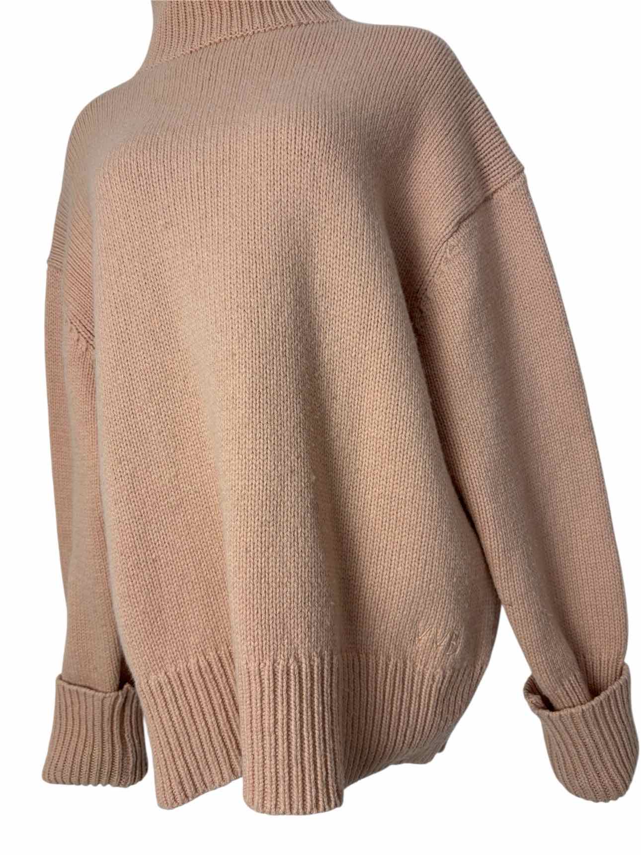 Victoria Beckham Size M Wool Funnel Neck Sweater - Image 6