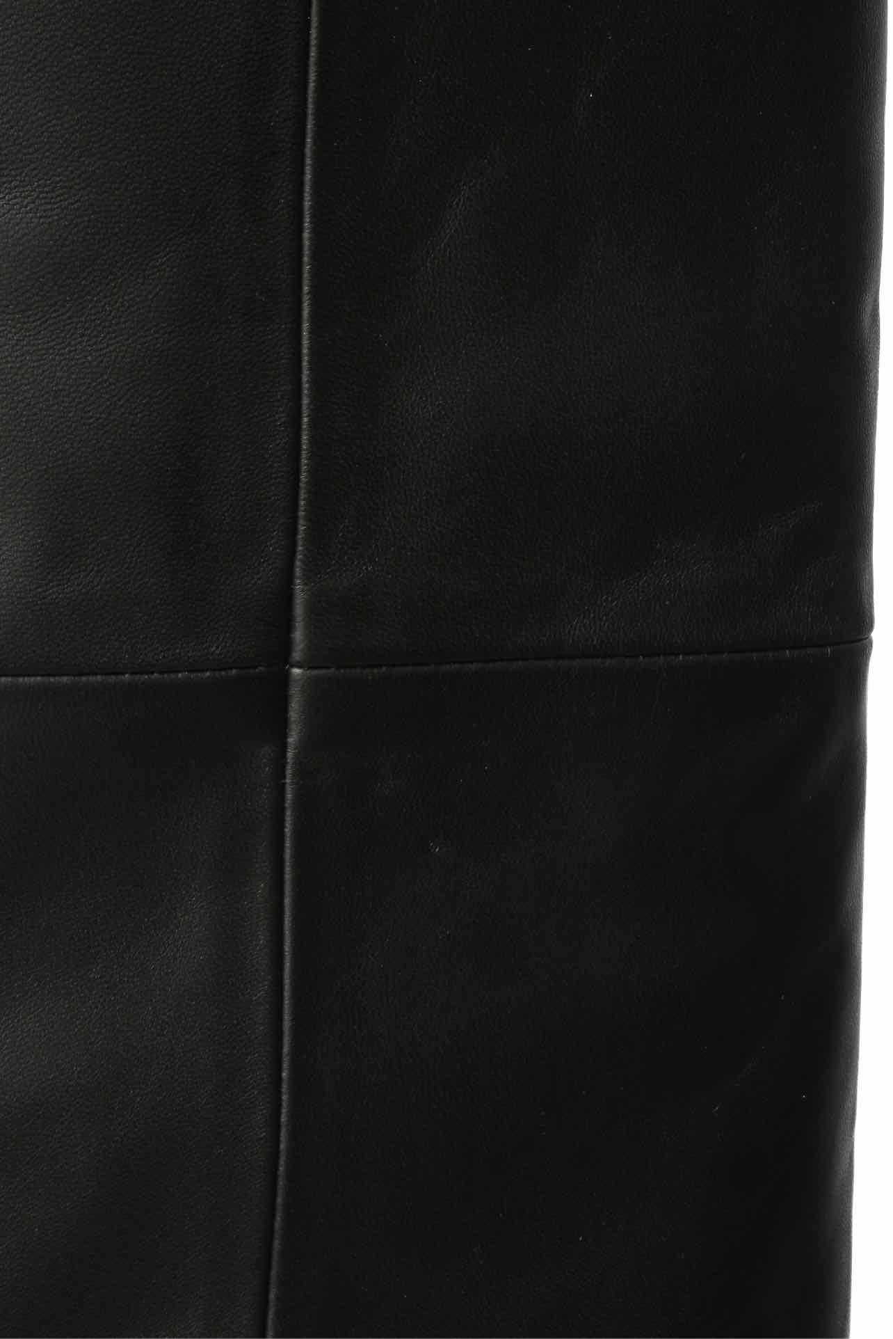 Vince Size 0 Leather Pencil Skirt - Image 3