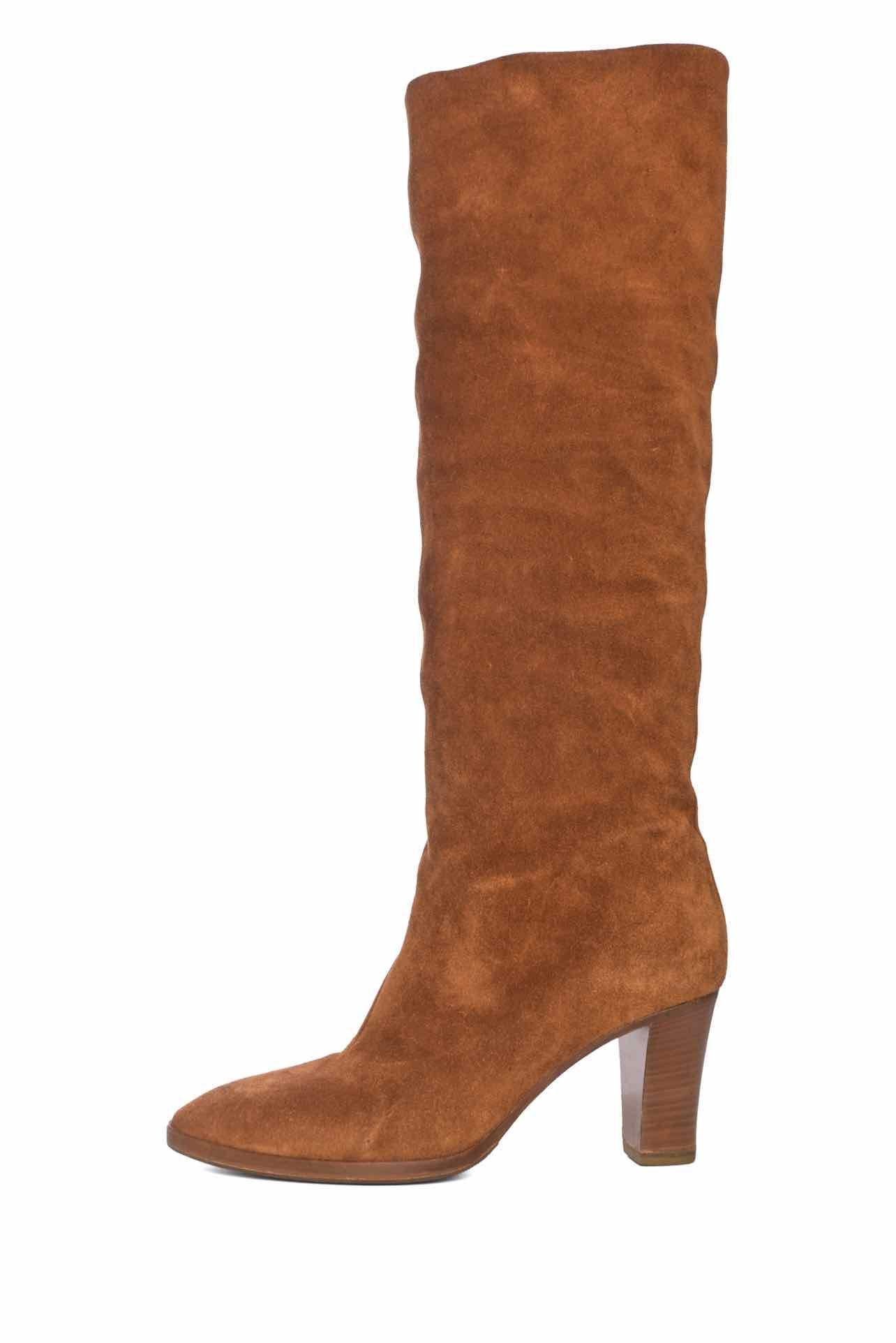 Vince Size 8.5 Casper Suede Over The Knee Boots - Image 3