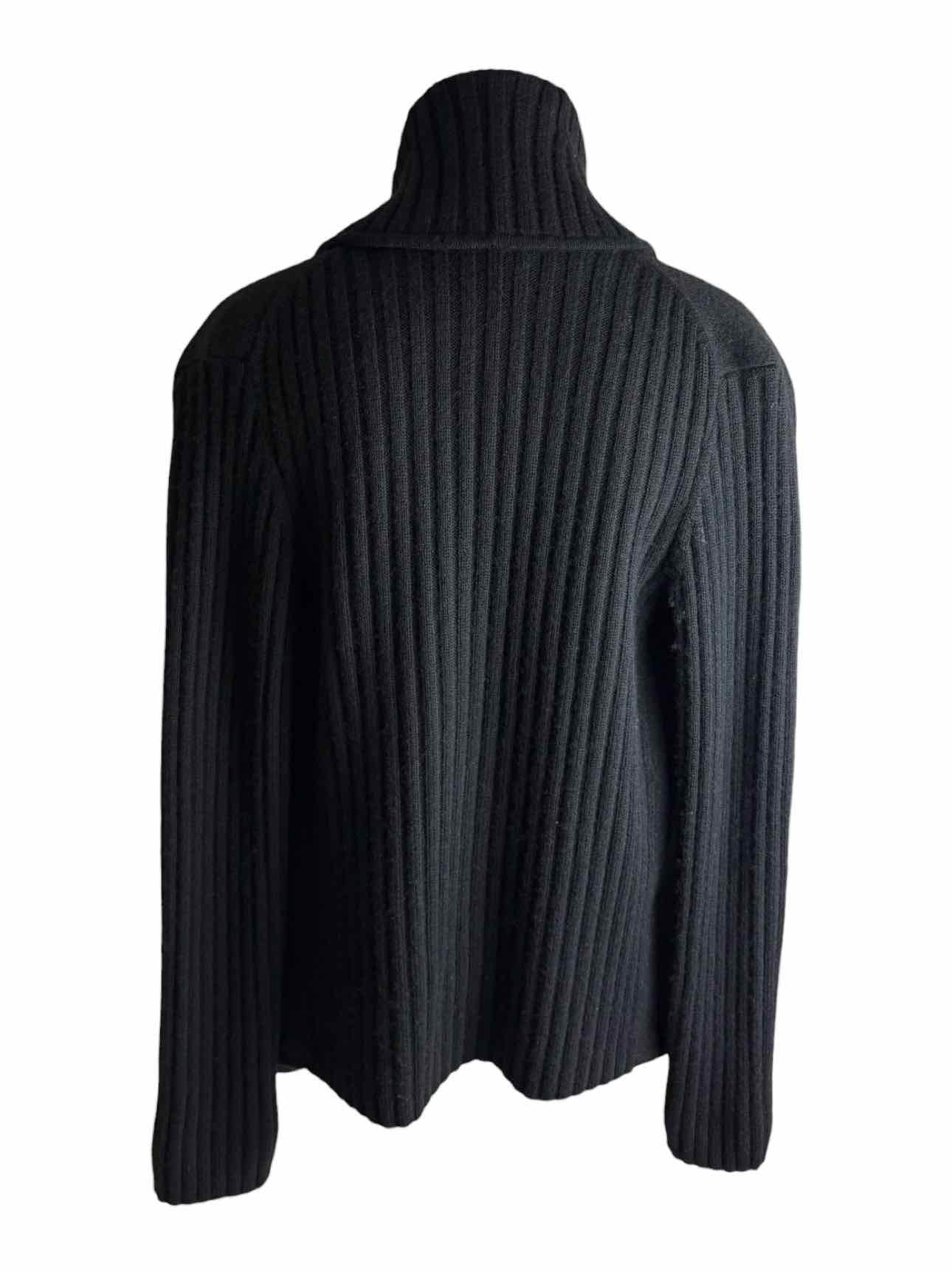 Vince Size M Ribbed Wool Cardigan - Image 2