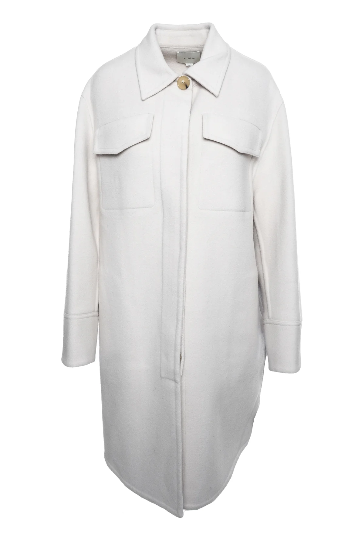 Vince Size XL Wool Blend Coat