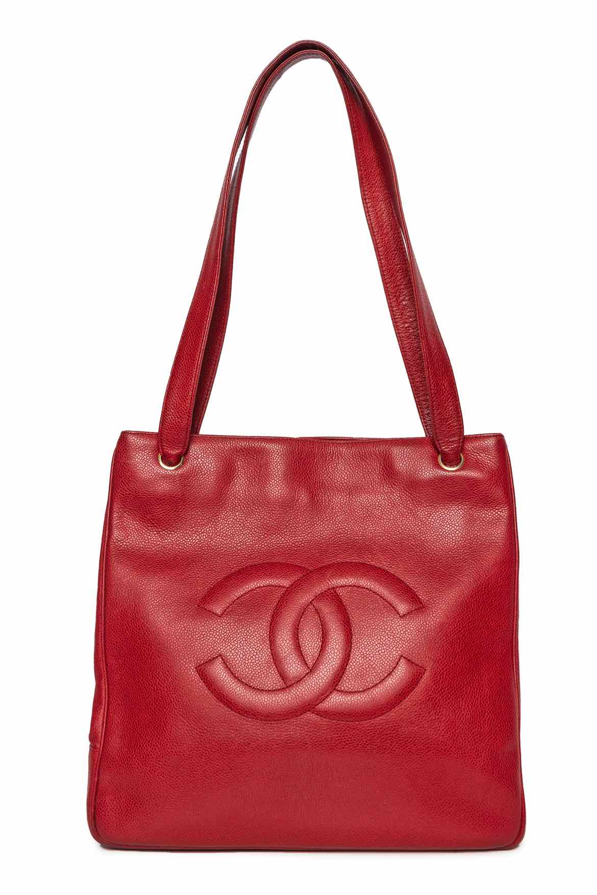 Vintage Chanel CC Tote - Image 2