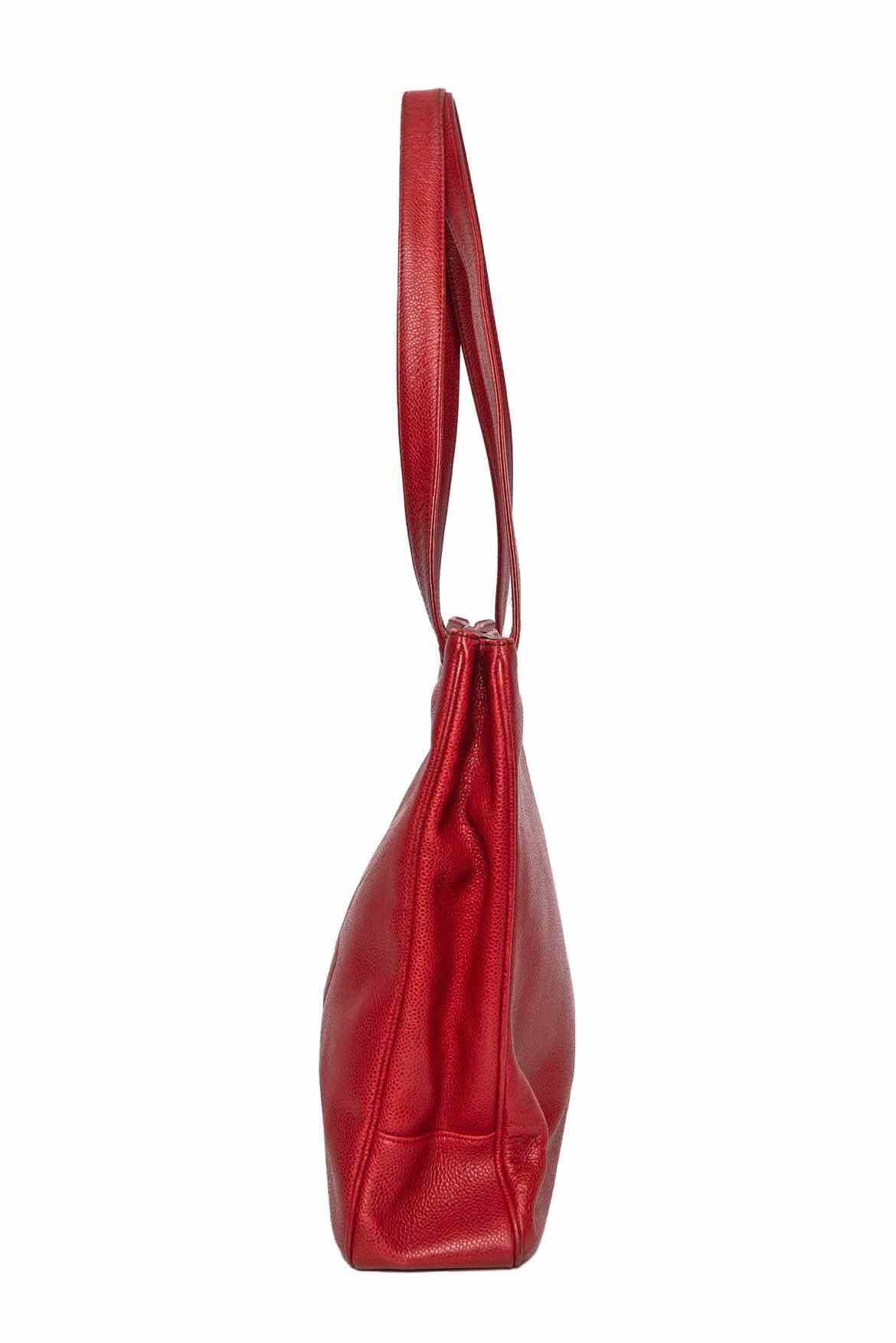 Vintage Chanel CC Tote - Image 5