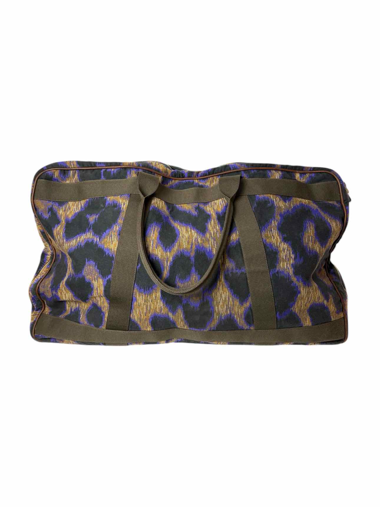 Vivienne Westwood Animal Print Canvas Large Duffle Bags - Image 3