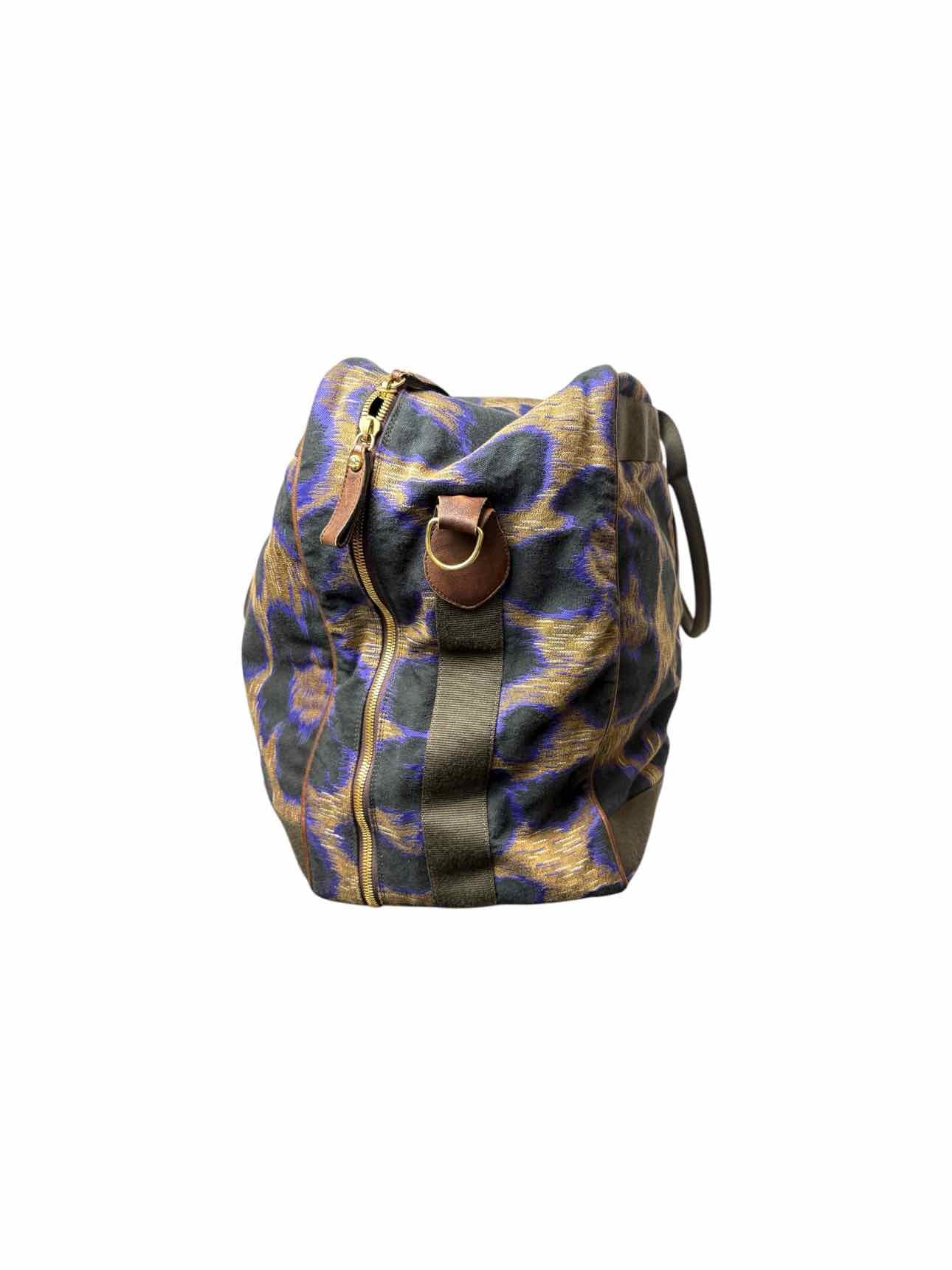 Vivienne Westwood Animal Print Canvas Large Duffle Bags - Image 4