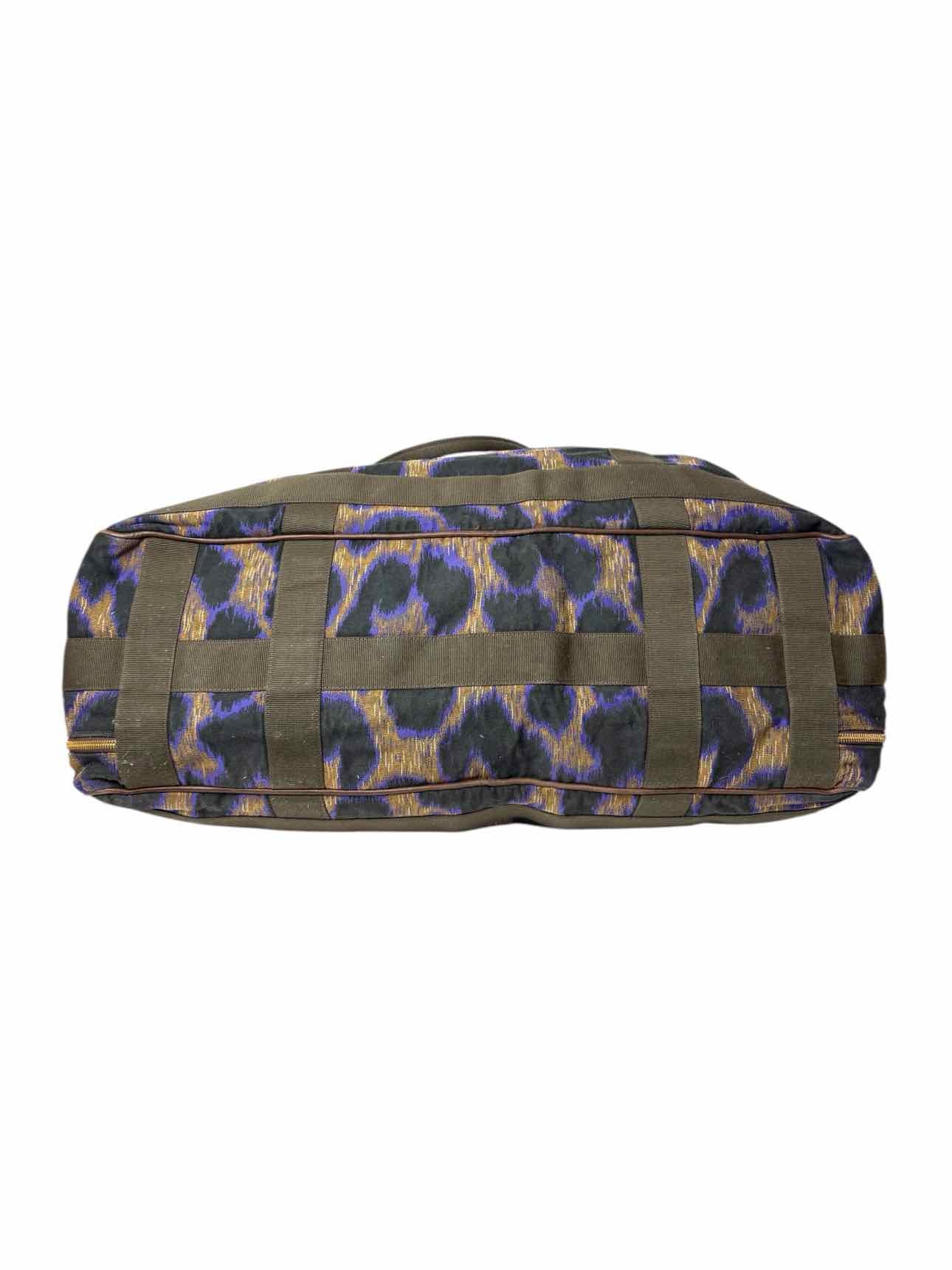 Vivienne Westwood Animal Print Canvas Large Duffle Bags - Image 5
