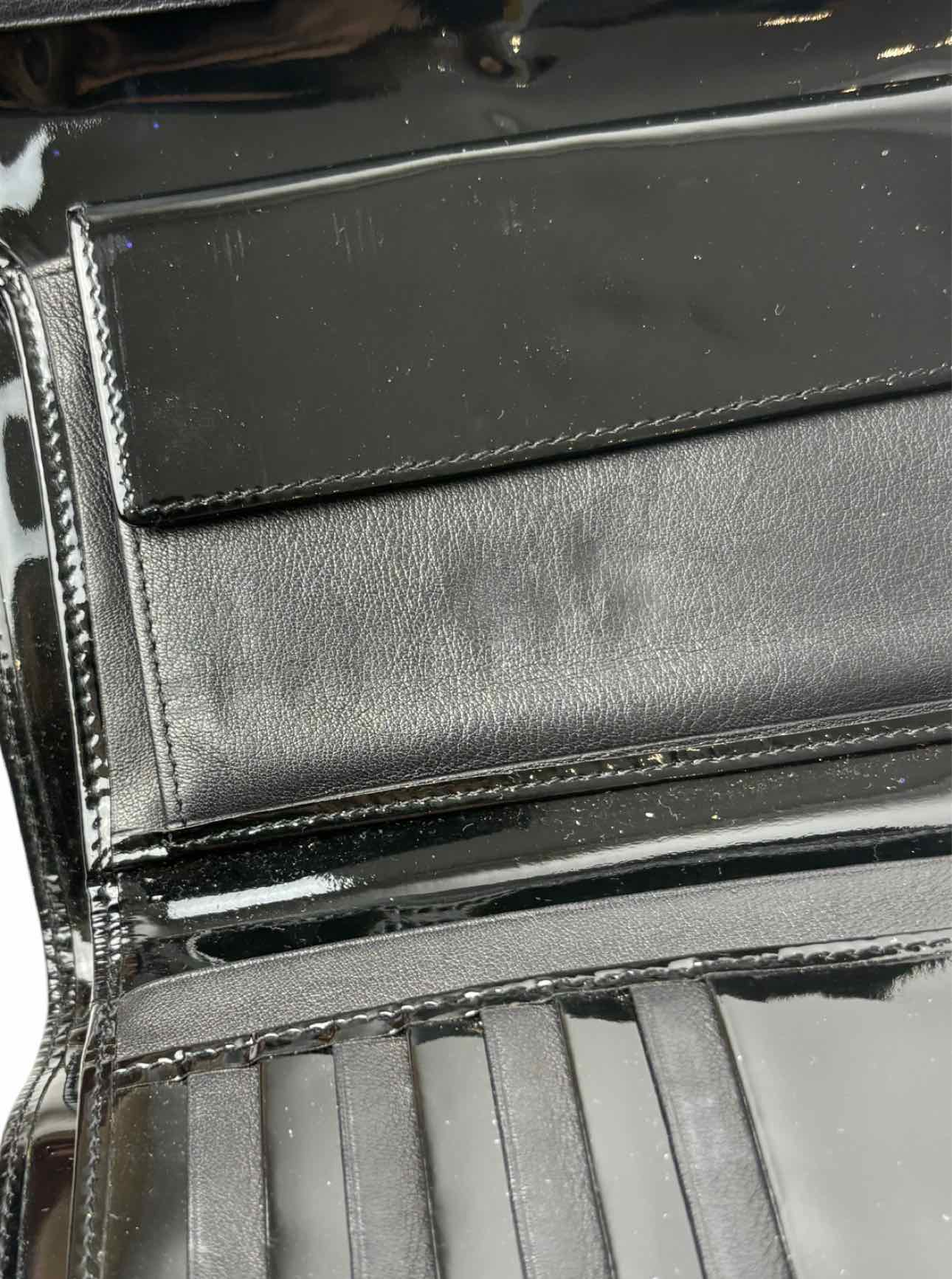 Vivienne Westwood Embroidered Logo Velvet & Leather Wallet - Image 8