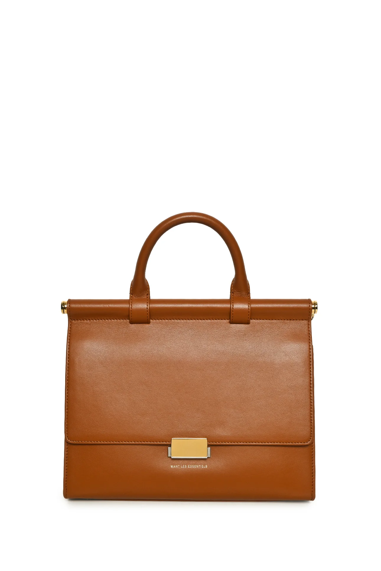 Want Les Essentiels Maxi Valencia Leather Satchel