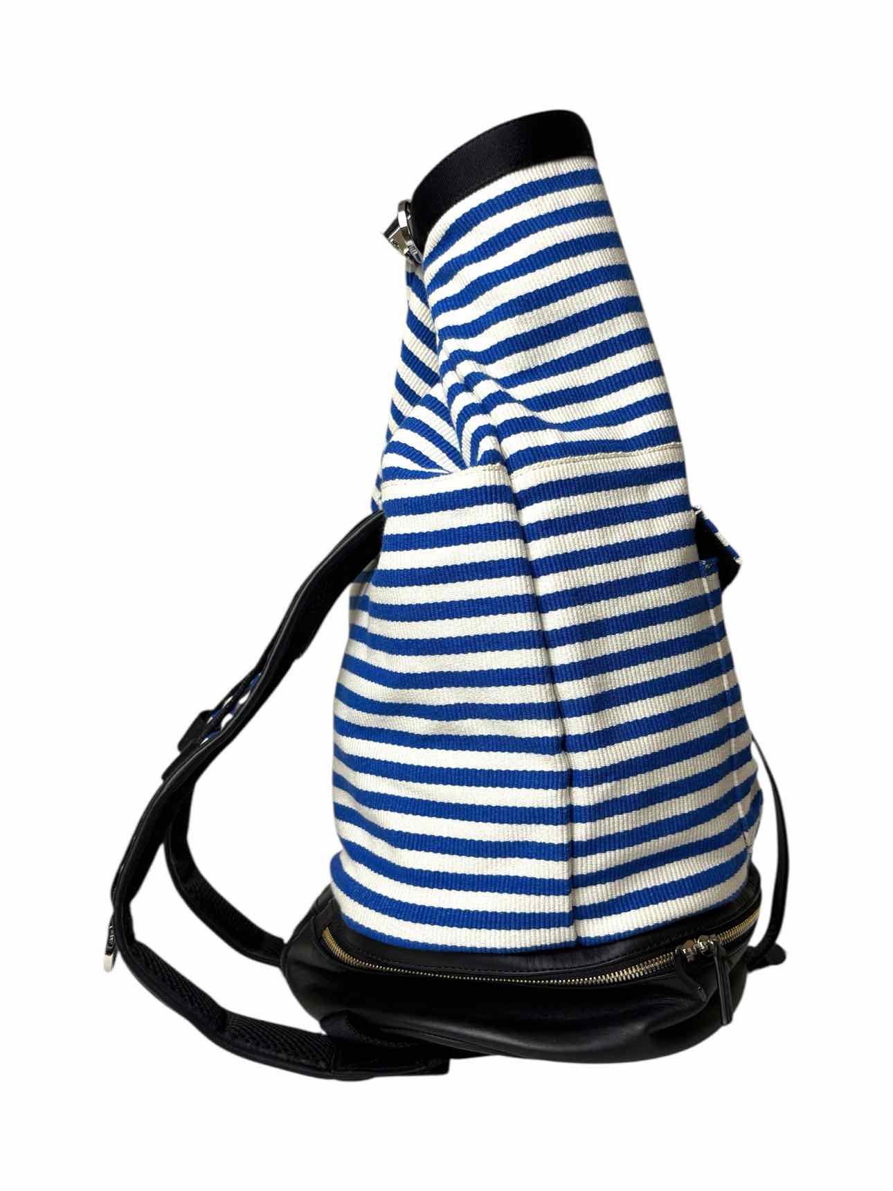 Want Les Essentiels Striped Canvas BackPack - Image 4