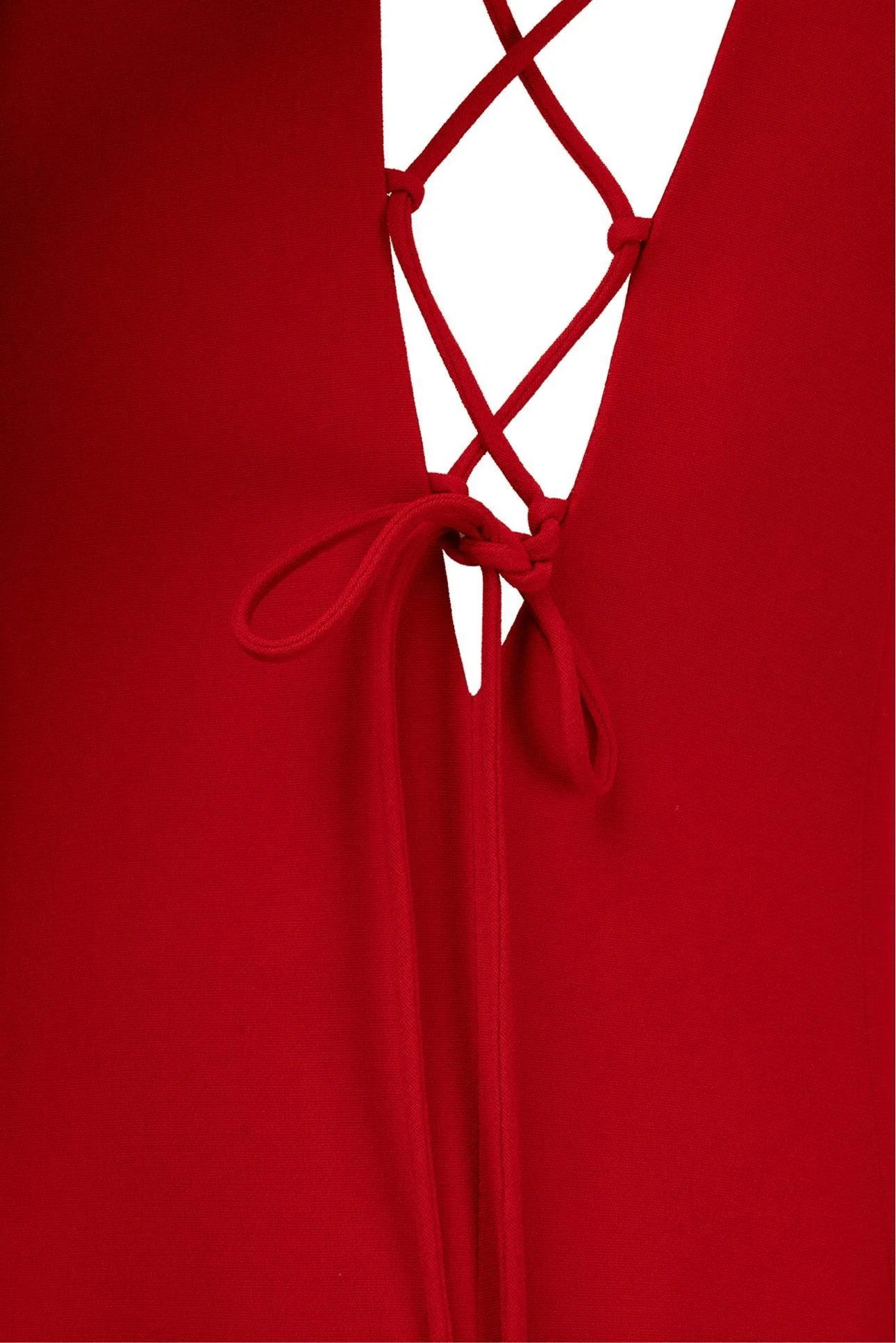 Wayne Clark Size 6 Lace Up Mini Dress - Image 3