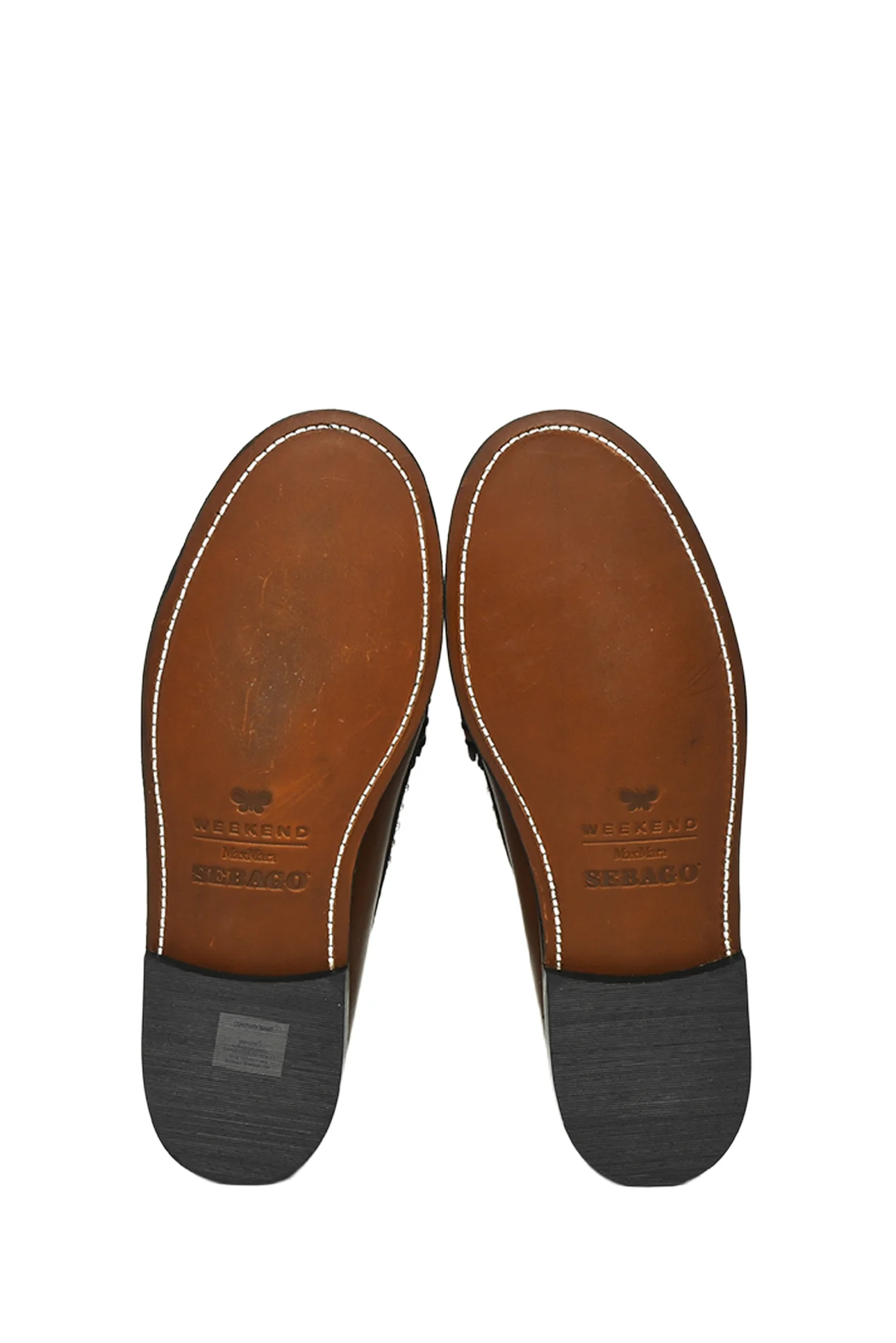 Weekend Max Mara Size 11 Leather Moccasins - Image 8
