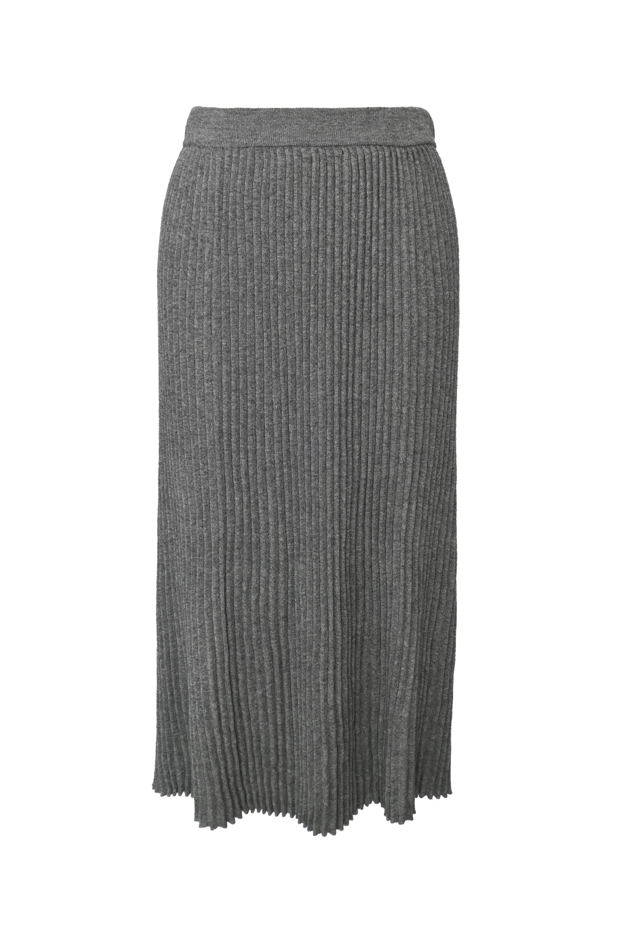 Weekend Max Mara Size M Knit Pleated Midi Skirt - Image 2