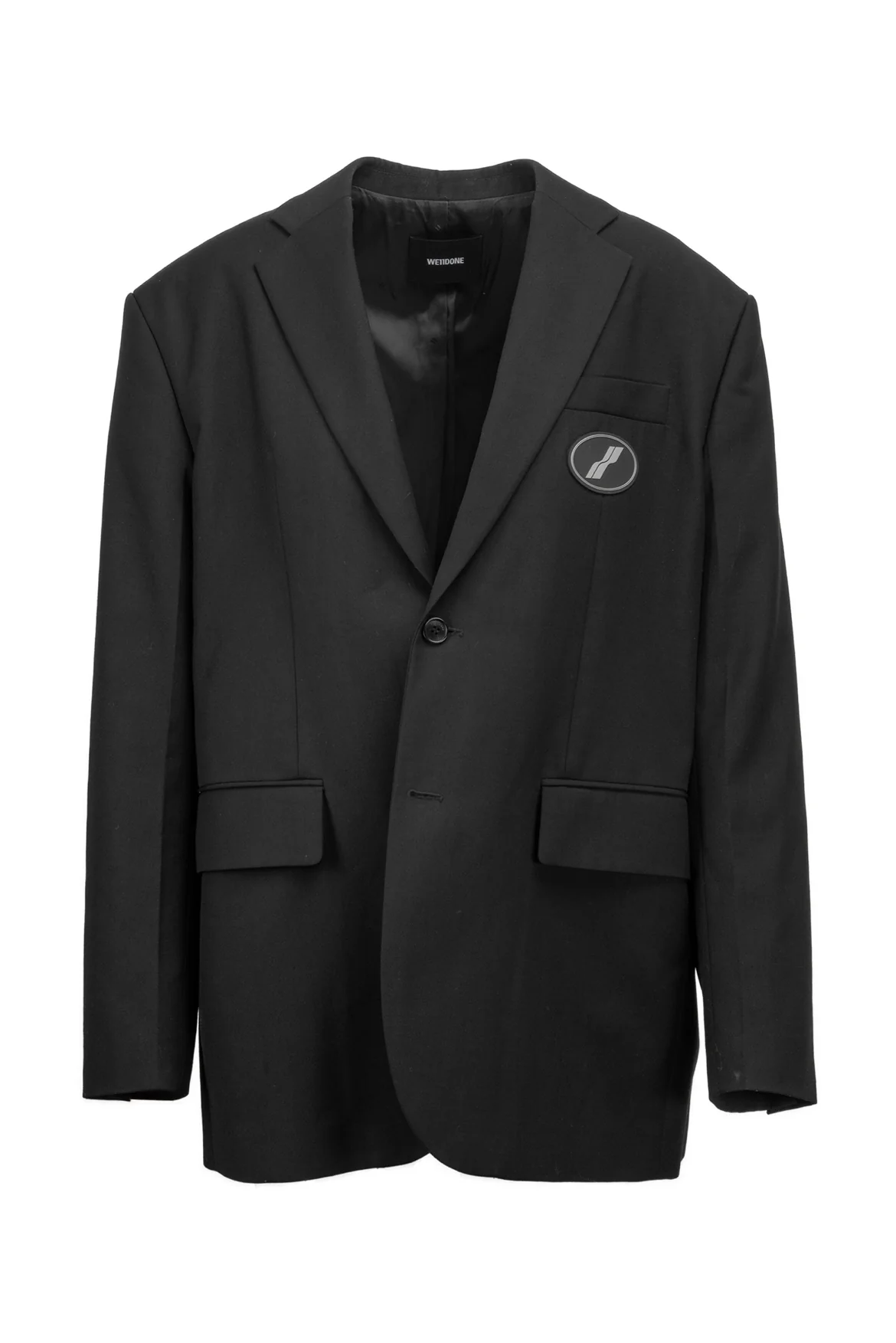 Welldone Oversized Logo Suit Blazer