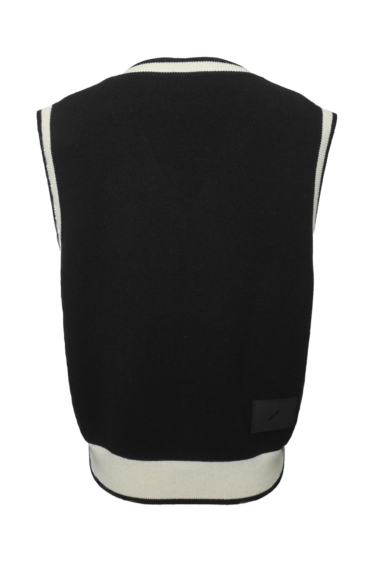 Welldone Size S Men's Logo Metal Detail Knit Vest - Image 2
