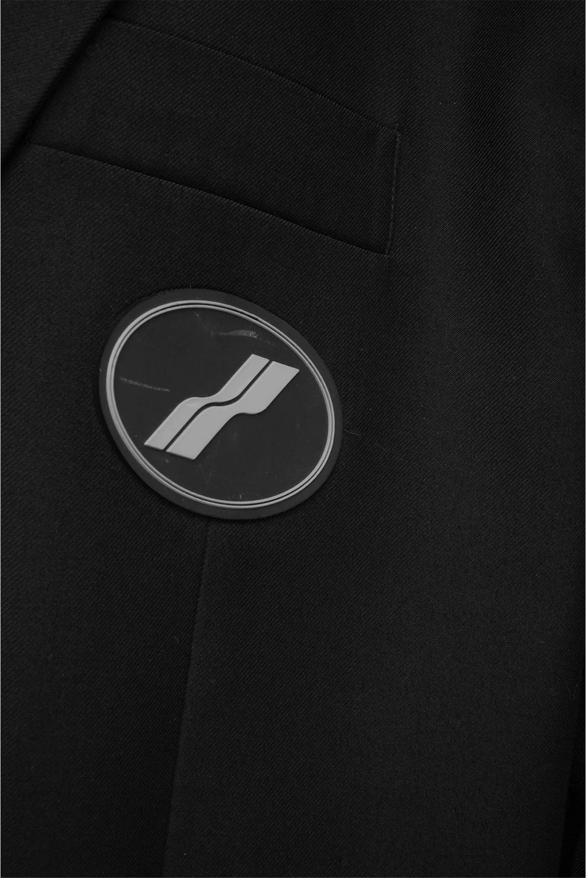 Welldone Size XL Oversized Suit Logo Blazer - Image 3