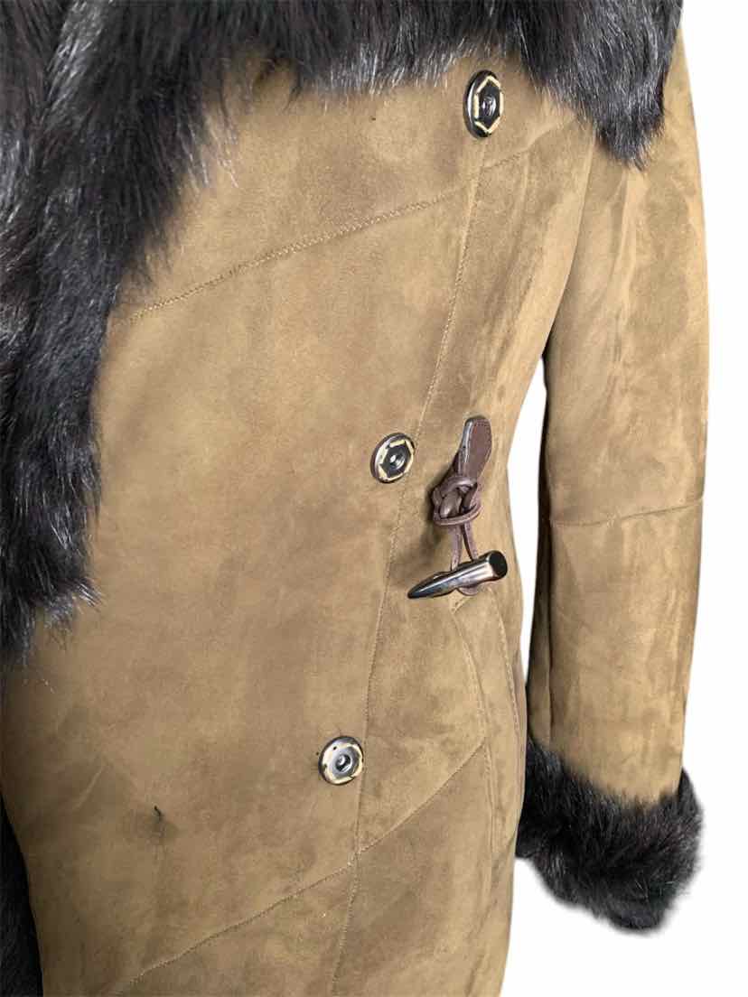Werner Christ Vintage Shearling Size 38 Coat - Image 4