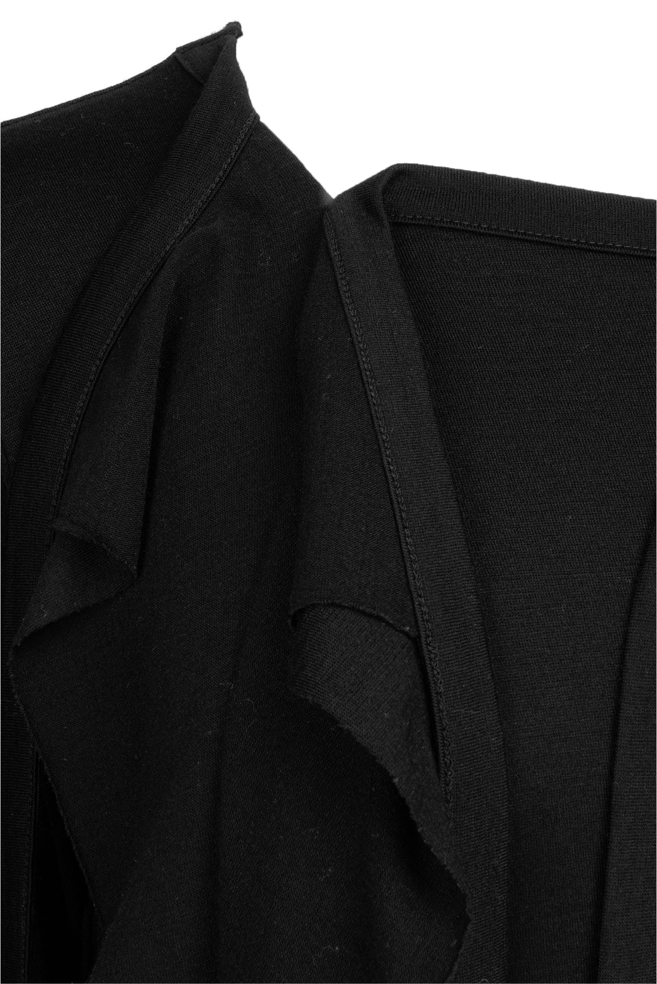 Yohji Yamamoto Size 2 Wool Multi Straps Long Sleeve Tops - Image 3