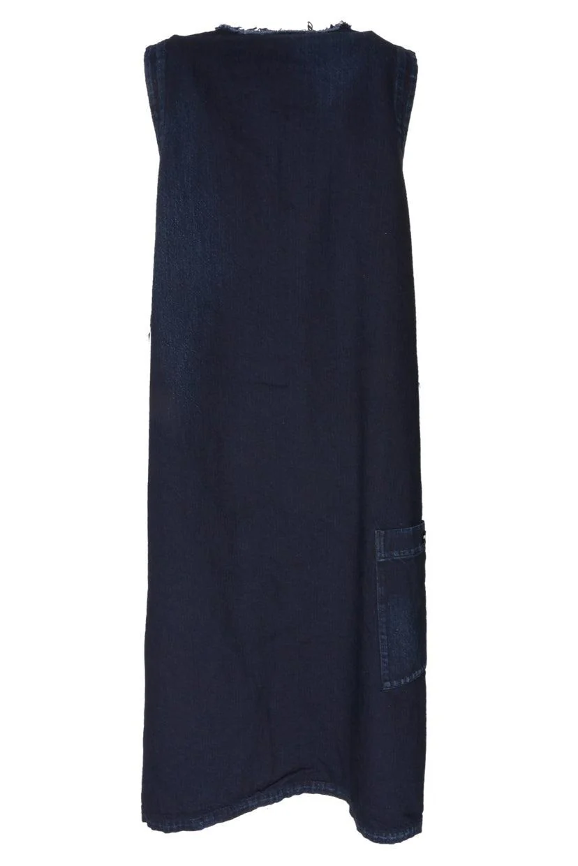 Y's Size 1 Denim Long Dress - Image 3
