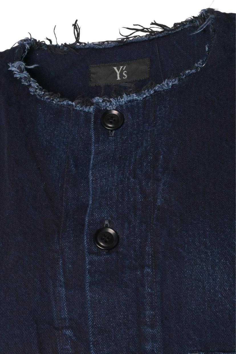 Y's Size 1 Denim Long Dress - Image 4