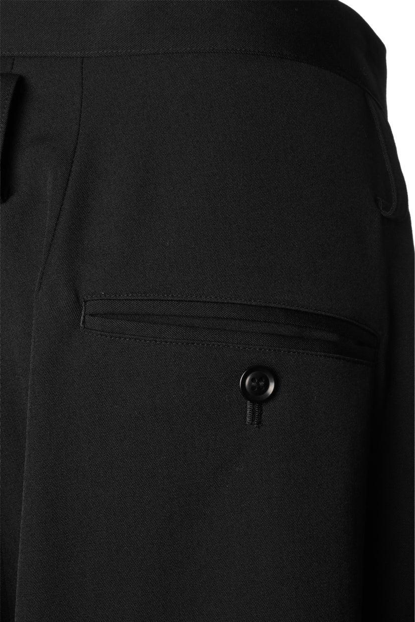 Y's Size 1 Pleated Wool Drop Crotch Pants - Image 3
