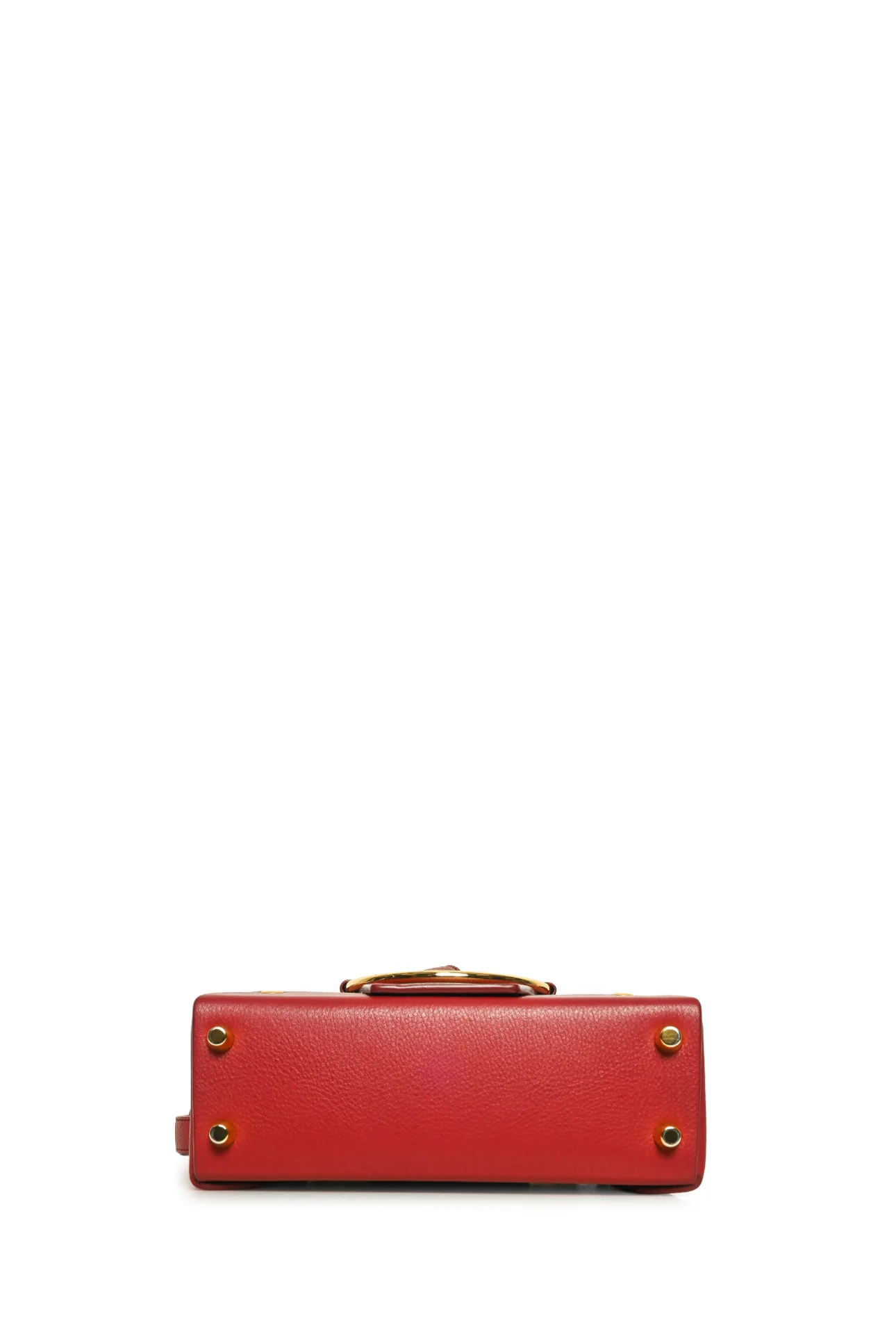 YUZEFI Asher Box Chain Top Handle Leather Crossbody Bag - Image 4