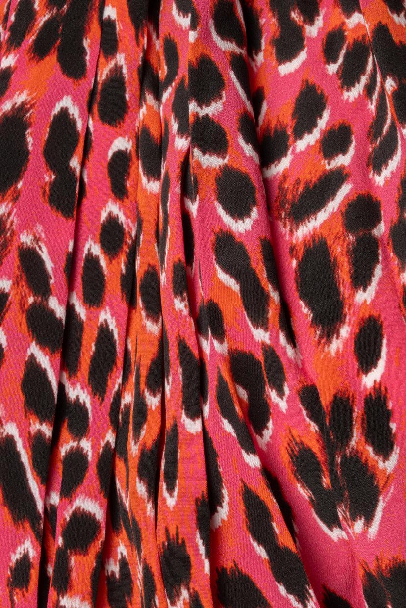 Zadig & Voltaire Size S Ryde Leopard Silk Dress - Image 3