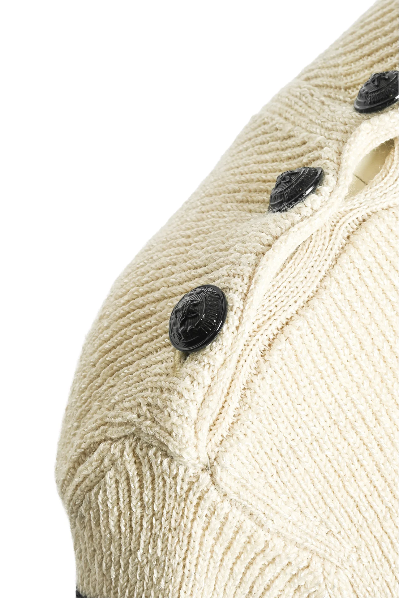 Zadig & Voltaire Size S Striped Mockneck Sweater - Image 3