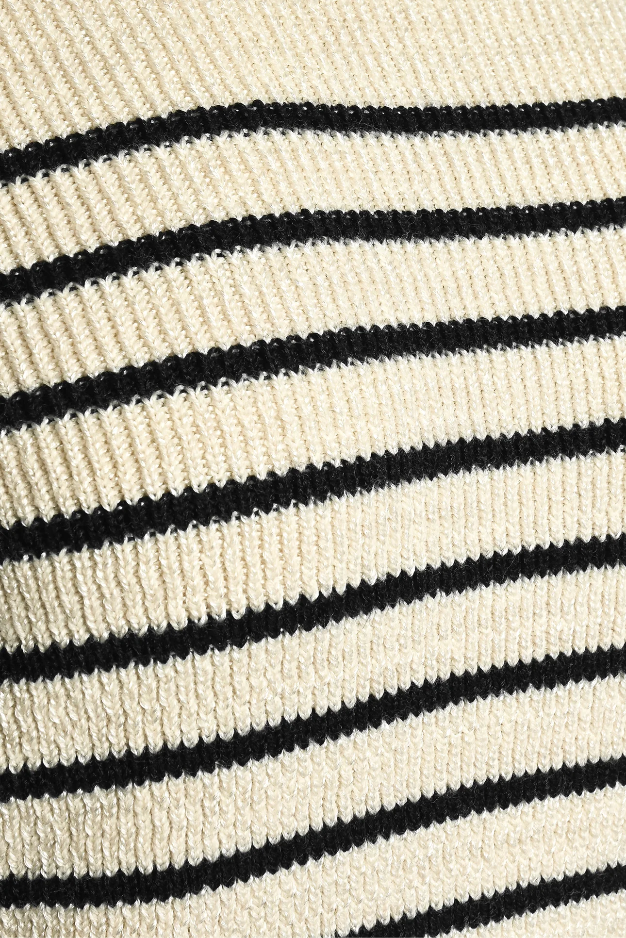 Zadig & Voltaire Size S Striped Mockneck Sweater - Image 4
