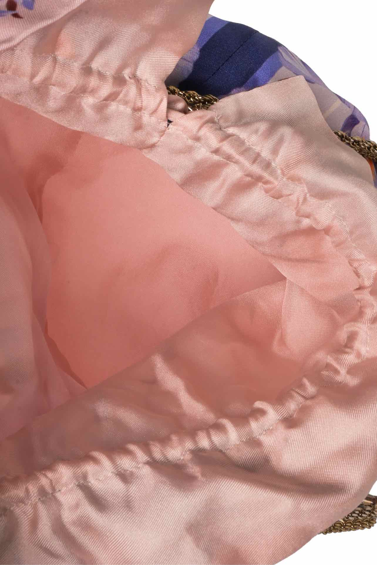Zimmermann Floral Silk Bucket Pouch - Image 7