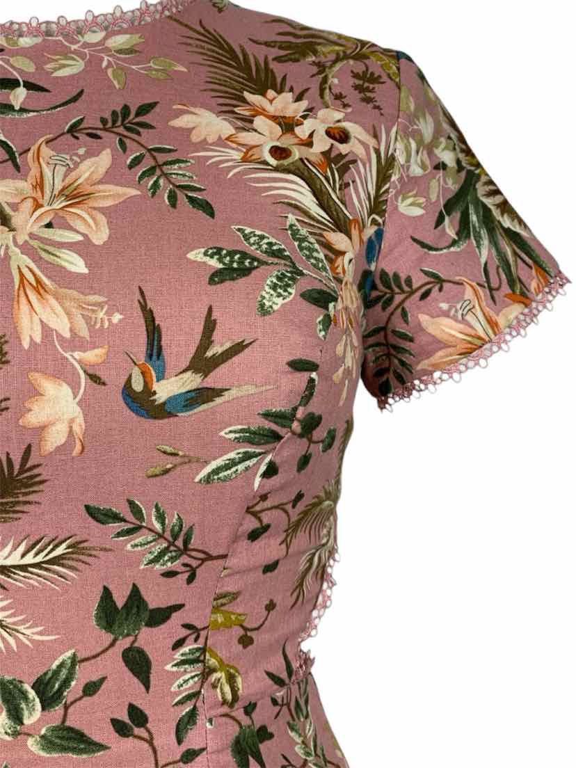 Zimmermann Size 0 Tropicale Lattice Dress - Image 3