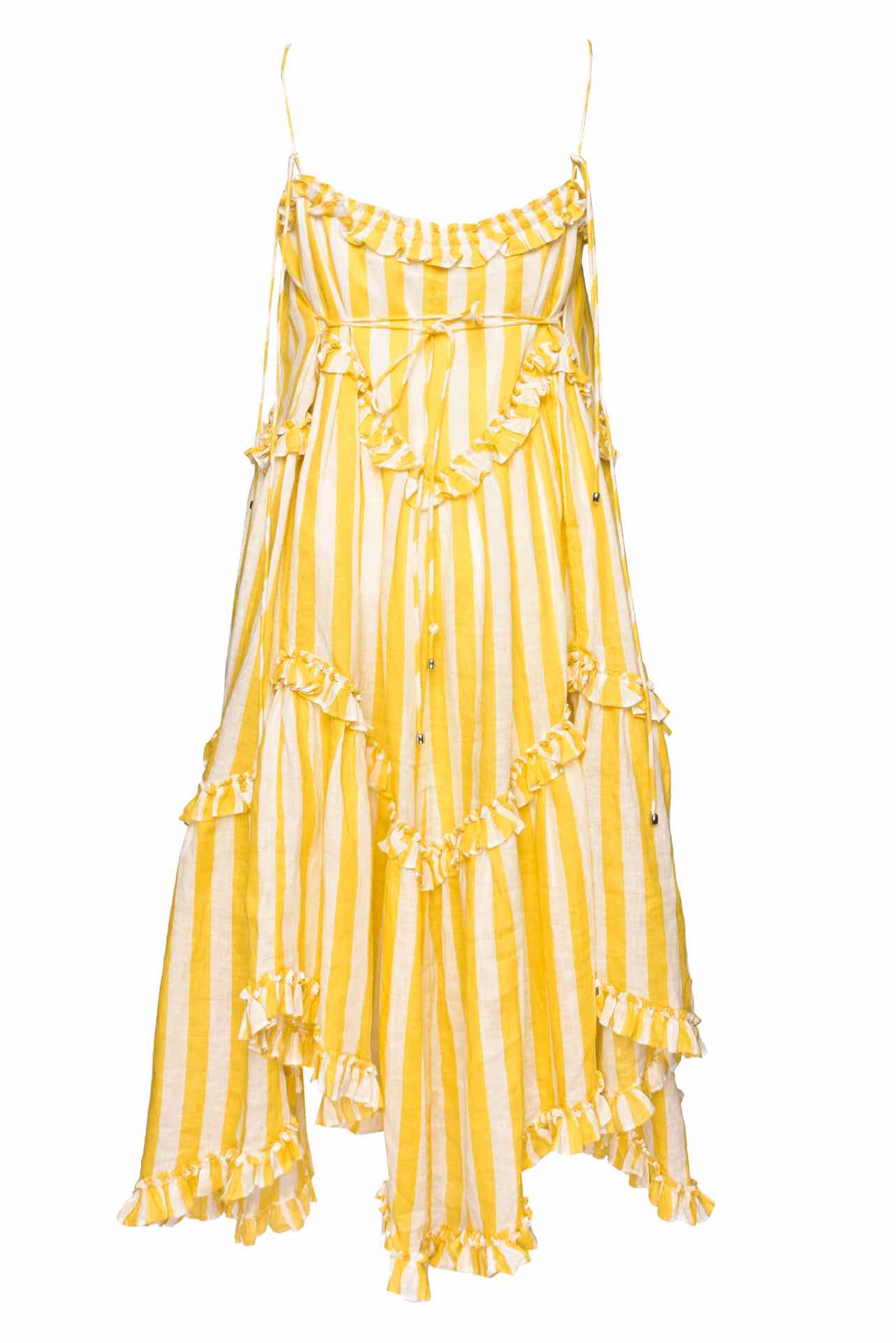 Zimmermann Size 1 Lumino Floating Stripe Dress - Image 2