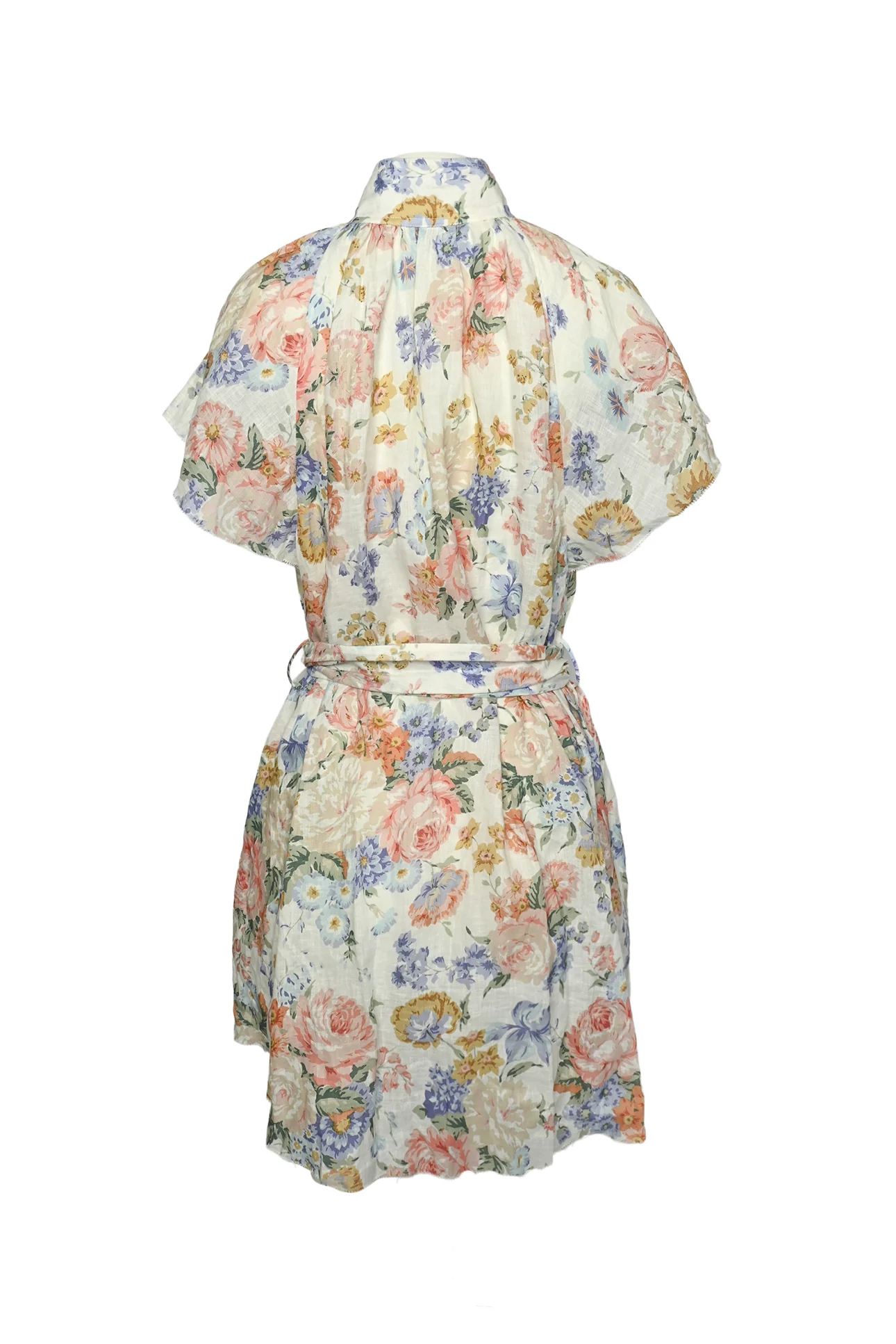 Zimmermann Size 2 Bowie Floral Mini Dress - Image 2
