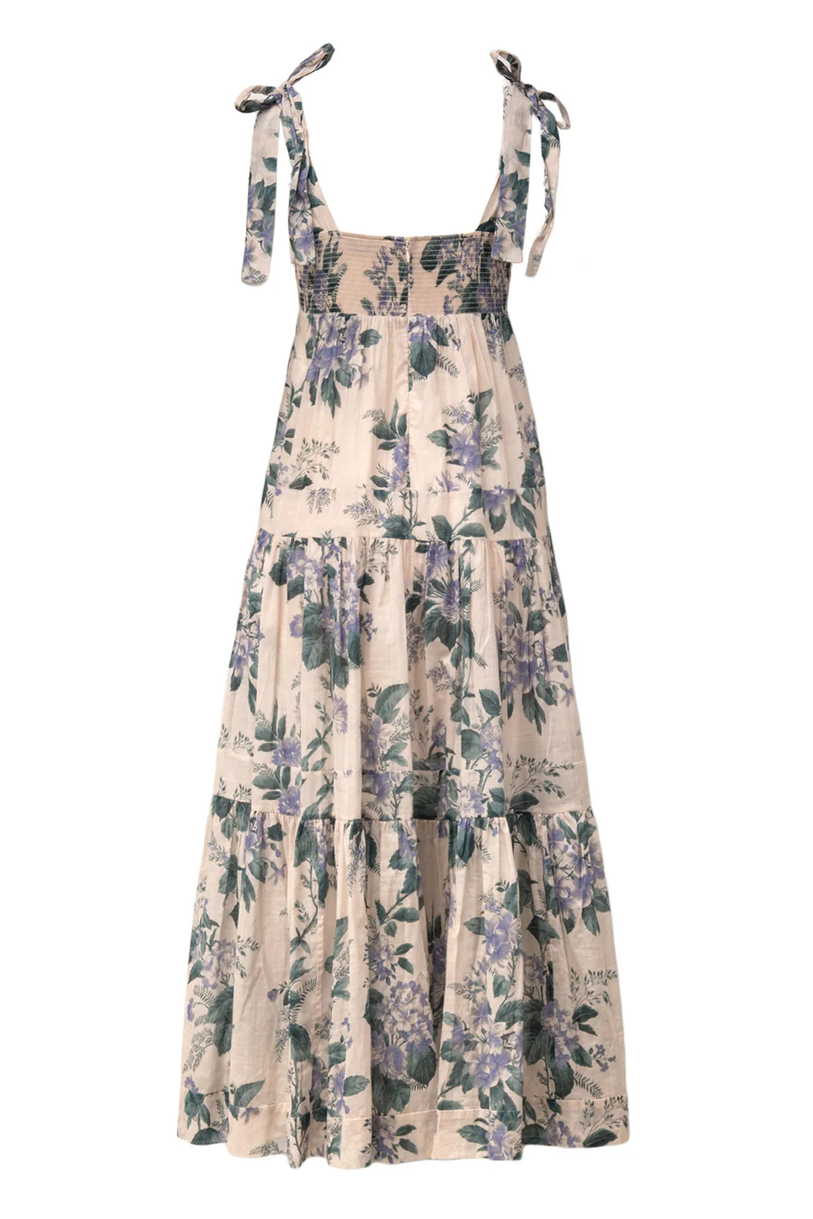 Zimmermann Size 2 Cassie Tie Shoulder Floral Dress - Image 2