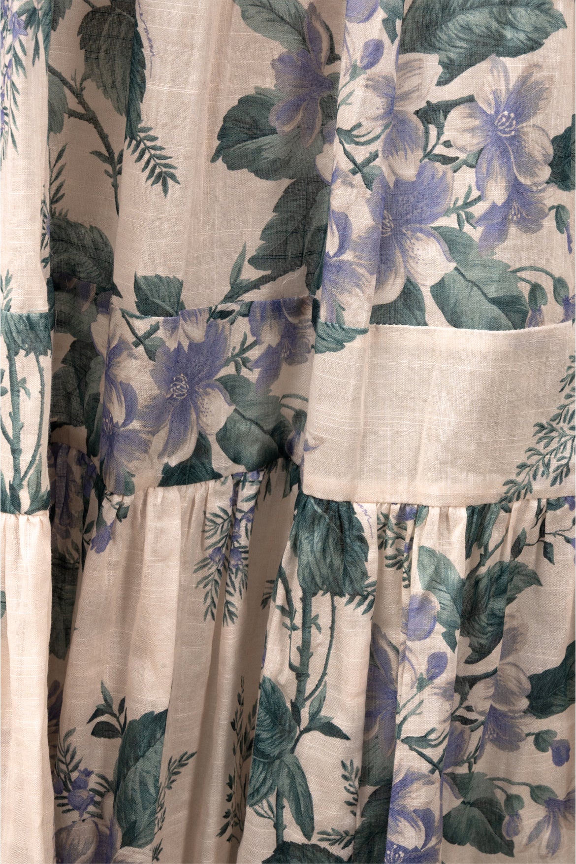 Zimmermann Size 2 Cassie Tie Shoulder Floral Dress - Image 3