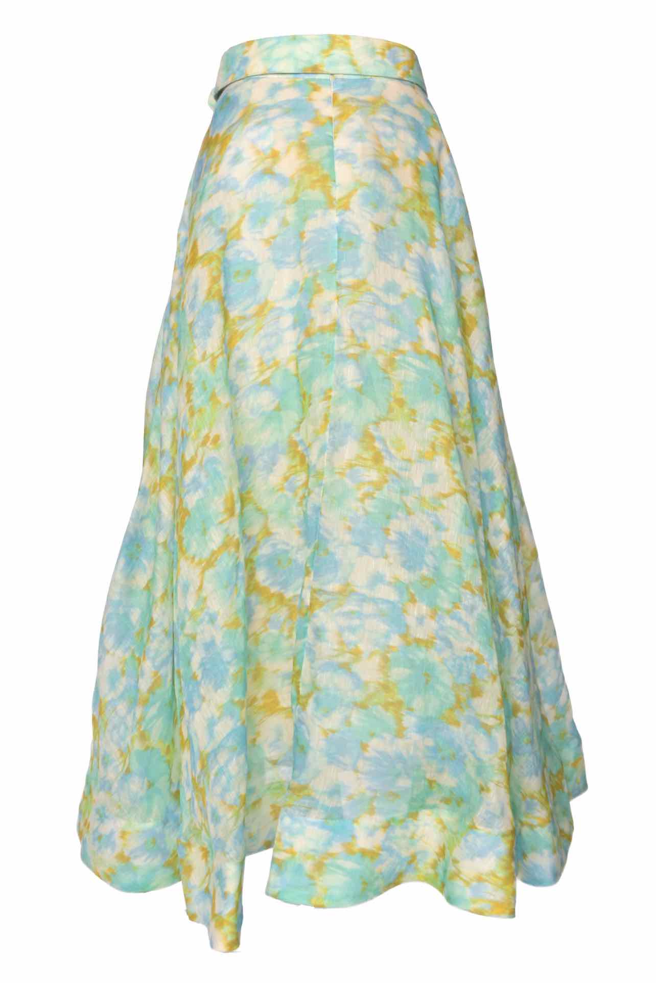 Zimmermann Size 2 High Tide Ikat Maxi Skirt - Image 2
