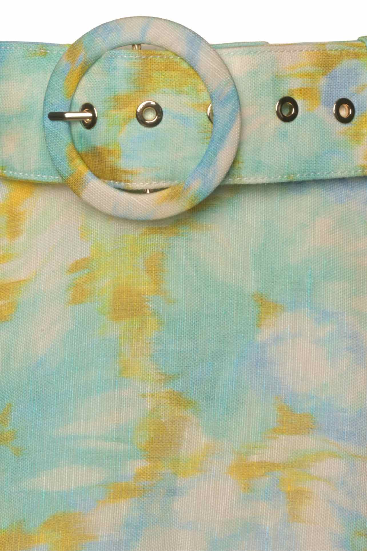 Zimmermann Size 2 High Tide Ikat Maxi Skirt - Image 3