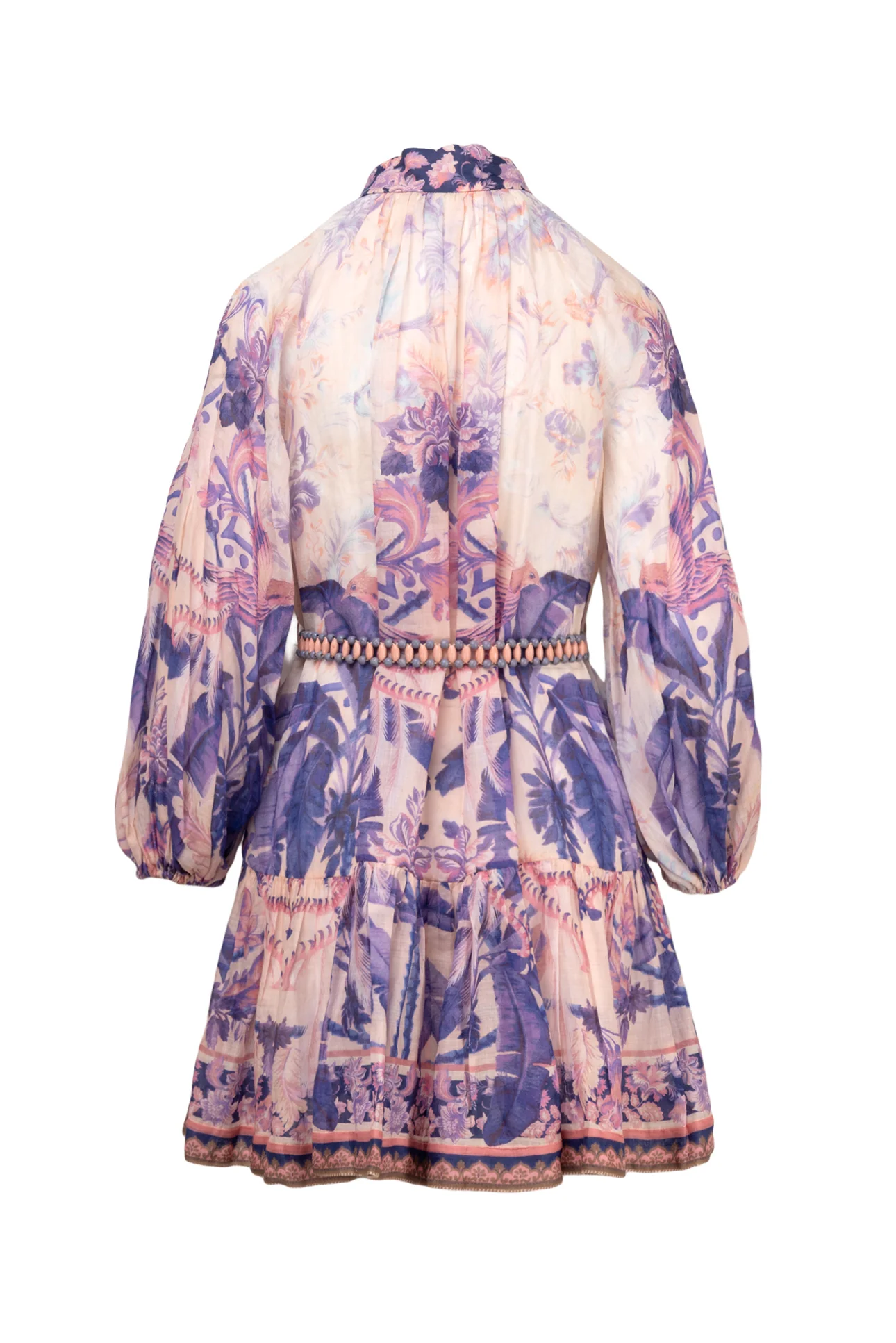 Zimmermann Size 2 Lyre Billow Mini Dress - Image 2