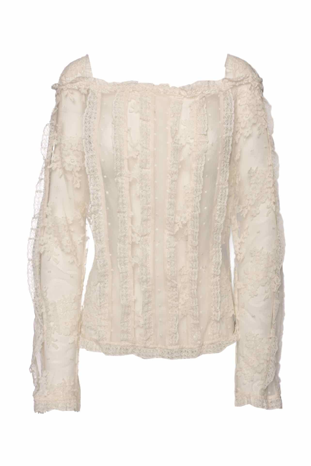 Zimmermann Size 3 Lace Off the Shoulder Tops